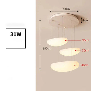 Modern Pendant Light – Adjustable Soft Shaped Pendant with Warm Ambient Light