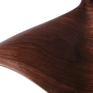 Bloom resin pendant close-up — handcrafted oak finish artisan lamp