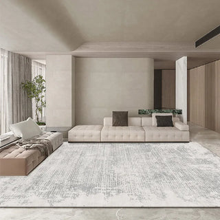 neutral toscana art carpet italian contemporary rug non slip polyester woven rectangle front view