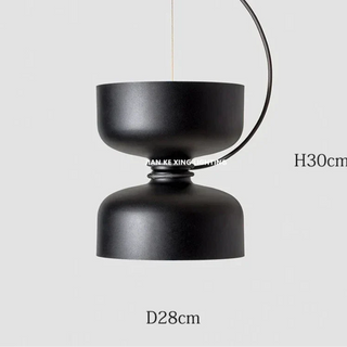 Industrial Pendant Light – Modern Wrought Iron Lighting Fixture for Bedroom & Restaurant