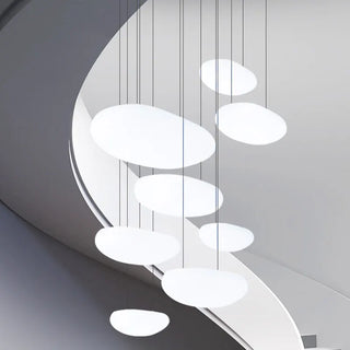 Modern Pendant Light – Adjustable Soft Shaped Pendant with Warm Ambient Light