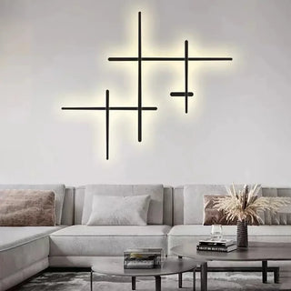 Minimalist LED Wall Light – Modern Living Room Lamp with Soft Ambient Lighting