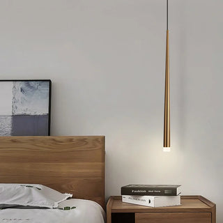 Compact LED Pendant Light – Modern Brushed Nickel Chandelier for Small Spaces