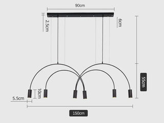 Contemporary Ceiling Light – Modern LED Fixture With Wooden Design & Easy Installation