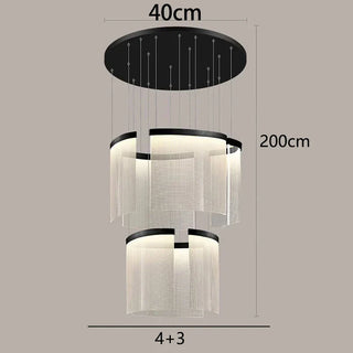 Modern Pendant Light – Alloy LED Pendant Fixture | Living & Dining Room Lamp