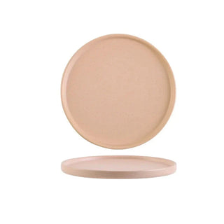 japanese ceramic dinnerware earthworks minimalist porcelain tableware pink plates bowls top view