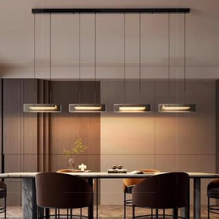 Modern LED Pendant Light – Alloy Adjustable Dimmable Suspension Lighting Fixture