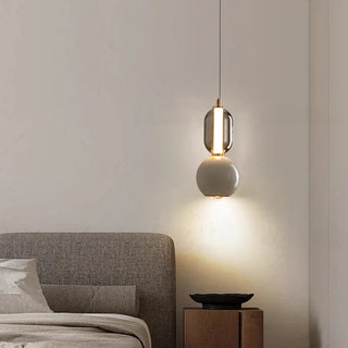 Minimalist Pendant Light - Modern Pendant Lighting With Glass Metal Finish