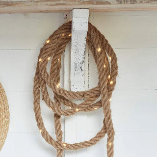 Rustic Light Garland – Elegant String Lights With Soft Warm Glow & Easy Install