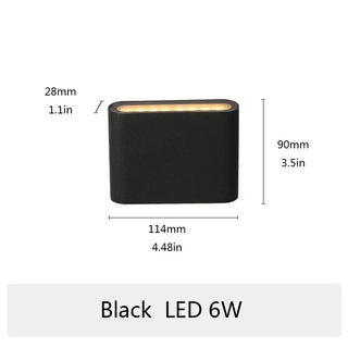 Modern Aluminum Wall Light – Sleek LED Fixture | Durable Contemporary Lighting