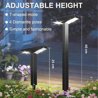 Solar Garden Lights – Adjustable Height Outdoor Solar Bollard | Waterproof & Weather Resistant