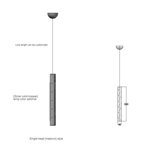 Modern LED Chandelier – Brushed Steel Recessed Ceiling Light for Living Room