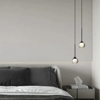 Crystal LED Pendant Light – Modern Dimmable Fixture with Remote Control
