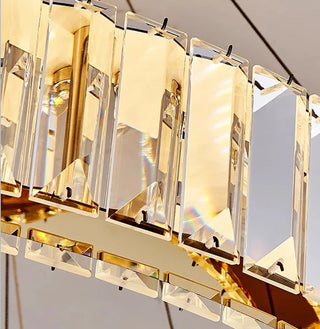 Modern Crystal Chandelier – Dimmable LED Lighting | Elegant Living & Dining Room Fixture