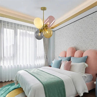 Aerial Pendant Light – Contemporary Pendant With Warm LED & Multicolor Lighting