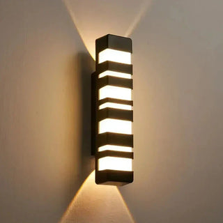 Contemporary Wall Light – Weather Resistant Outdoor LED Lighting Fixture