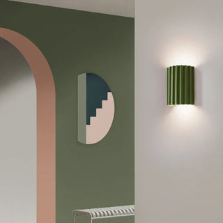 Relief Wall Lamp – Textured Resin Wall Sconce with Shadow & Light Effect