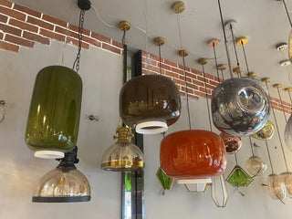 Colored Glass Pendant Light – Modern Dining Room Lighting With Warm Ambient Glow
