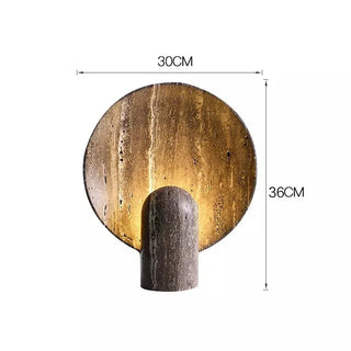Minimalist Resin Table Lamp – Modern E27 Base Lamp with LED Bulb Included