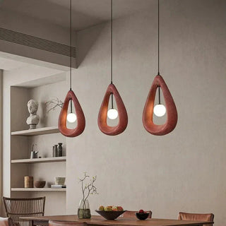 Wabi-Sabi Pendant Light – Handcrafted Organic Pendant Lamp with Soft LED Lighting