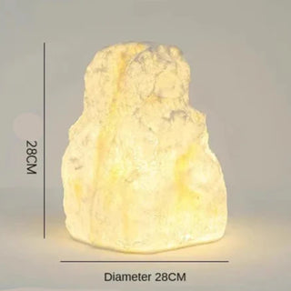 Outdoor Floor Lamp – Sculptural Stone Garden Lighting With Waterproof LED