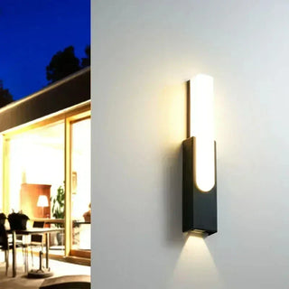 Contemporary Wall Light – Weather Resistant Outdoor LED Lighting Fixture
