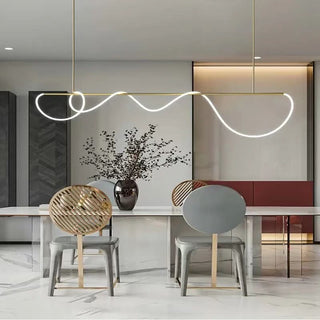 Linear Pendant Light – Modern Pendant Lighting With Adjustable Intensity & Remote Control