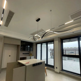 Contemporary Pendant Lamp – Modern LED Pendant Light with Adjustable Color Temperature
