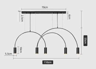 Contemporary Ceiling Light – Modern LED Fixture With Wooden Design & Easy Installation