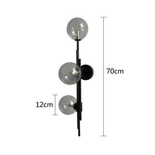 Glass Ball Wall Light – Adjustable Modern Wall Lamp | Stylish Interior Lighting