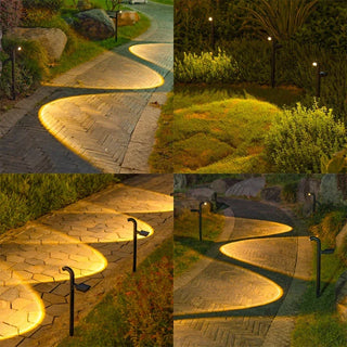 Solar Outdoor Spotlight – Weather Resistant ABS Garden Accent Light with LED