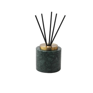 marble stone diffuser handcrafted aroma diffuser set incense burner tray angle view