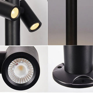 Modern Garden Lamp – Sylvaria Aluminum Outdoor Lamp Post with LED Lighting