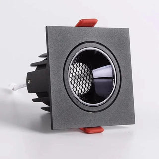 LED Recessed Spotlight Adjustable Square Design – Dimmable Aluminium Lighting