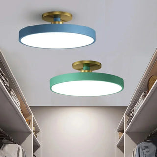 Aluminum LED Ceiling Light – Modern Minimalist Fixture with Soft Ambient Lighting