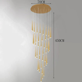 Modern Pendant Light – Alloy LED Hanging Light for Living Room Lighting