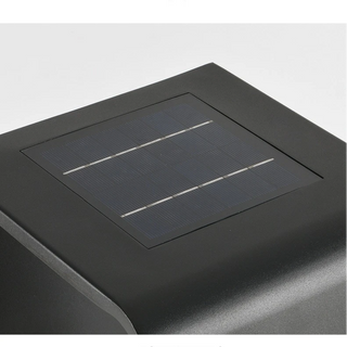 Outdoor Solar Lamp – Aluminium Freestanding Solar Light with Adjustable Brightness
