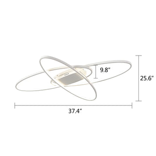 Modern Aluminum Ceiling Light – Adjustable Brightness | Living Room Lighting Fixture
