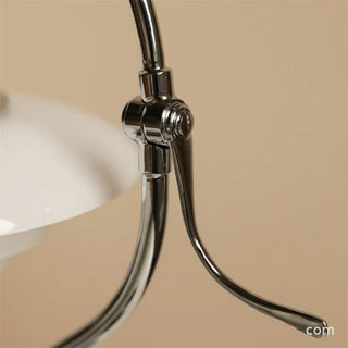 Bauhaus Table Lamp – Modern Glass and Iron Lamp with Soft Ambient Lighting
