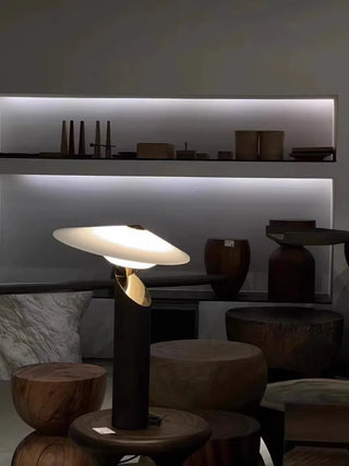 Metal Table Lamp – Classic LED Desk Lamp with Soft Warm Lighting for Bedroom
