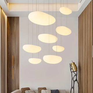Modern Pendant Light – Adjustable Soft Shaped Pendant with Warm Ambient Light