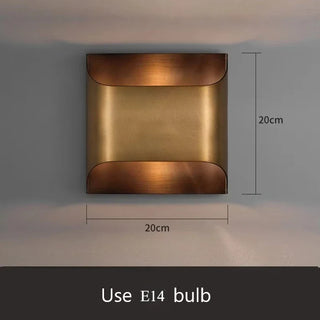 Copper Wall Light – Modern Wall Sconce With Warm Ambient Light & Easy Mounting