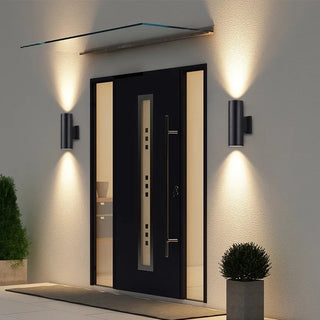 Modern Aluminum Wall Light – Durable Outdoor Lamp with LED Patio Lighting