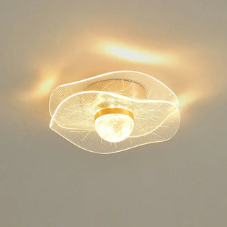Gold LED Ceiling Light – Modern Nordic Design Acrylic Fixture for Living Room