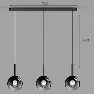 Modern Alloy Chandelier | Living Room Lighting - Remote Control & Easy Installation
