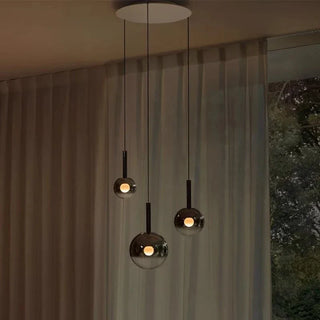 Modern Alloy Chandelier | Living Room Lighting - Remote Control & Easy Installation