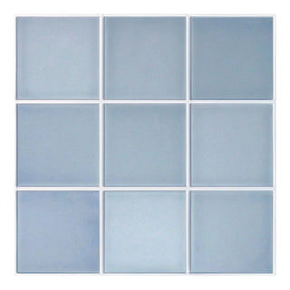 sicily wall tile panels blue self-adhesive vinyl waterproof eco-friendly front view