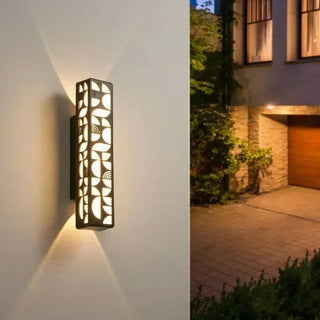 Contemporary Wall Light – Weather Resistant Outdoor LED Lighting Fixture