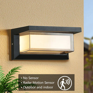 Outdoor LED Wall Light – Aluminum Garden Wall Fixture | Modern Exterior Lighting