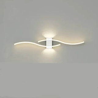 Wave Wall Sconce – Modern Adjustable LED Wall Light with White Acrylic Diffuser